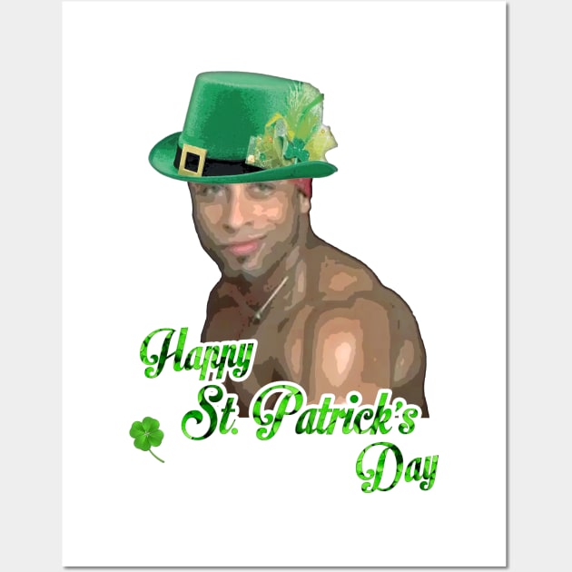 Ricardo Milos - Happy St. Patrick's Day Wall Art by giovanniiiii